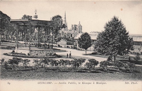 Guingamp jardin public - jardin,