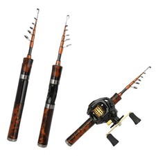 1 canne à pêche ultralégère télescopique en fibre de carbone de 5 mètres s