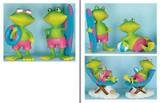 Figurines d'intérieur Hoff grenouille "Funny Frogs", polyrésine, 8024, 8026, 8027