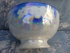 Bol Badonviller fleurs de Cerisier un cheveu (photo) french BOWL 14,2X7cm haut