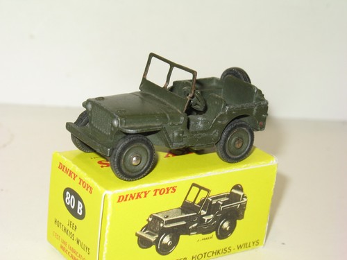 Dinky toys jeep - toys, militaire