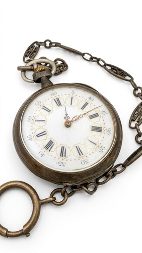 Ancienne montre gousset - À, en
