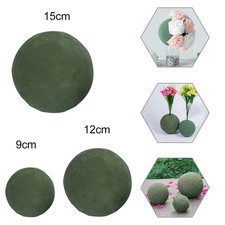 9/12/15cm Rond Vert Humide