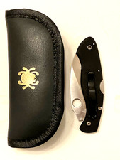 Spyderco civilian with - with, case