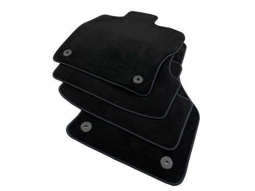Tapis sol velours noir - de,