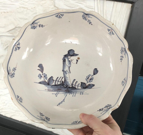 Beau saladier faience - beau,