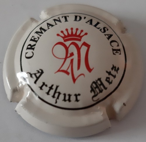 Capsule crémant alsace - de, d'alsace