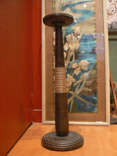 ancienne sellette epoque art deco 1930 en chene cerusé 