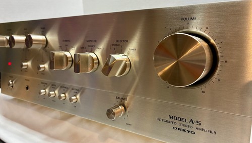 Onkyo integrated amp - a-5,