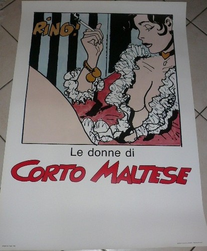 Hugo pratt affiche poster - hugo,