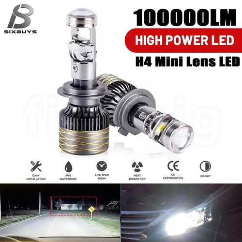 2pcs 9003 200w mini led - h4,