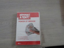 reponse a tout. Apprendre a jouer au poker, bridge neuf sous blister