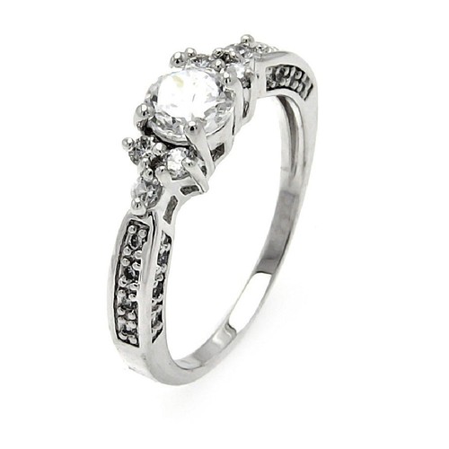 Argent sterling zircone - argent,