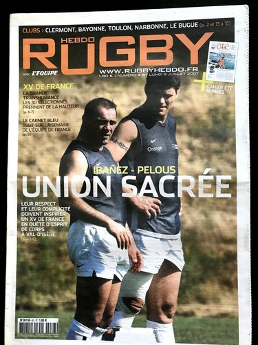Rugby hebdo du - rugby,
