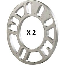 Elargisseurs de voie universels/Cales de roues 5 mm 4 et 5 trous (la paire)