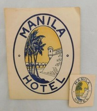 Vintage ORIGINAL Manila Hotel