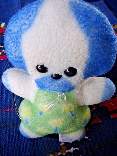 Doudou peluche chien - fb,