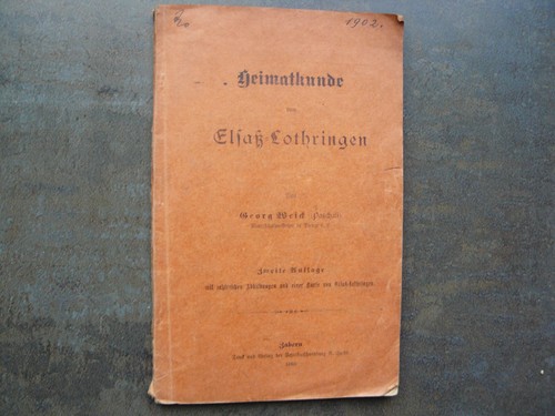 Heimatkunde von elsass - von,