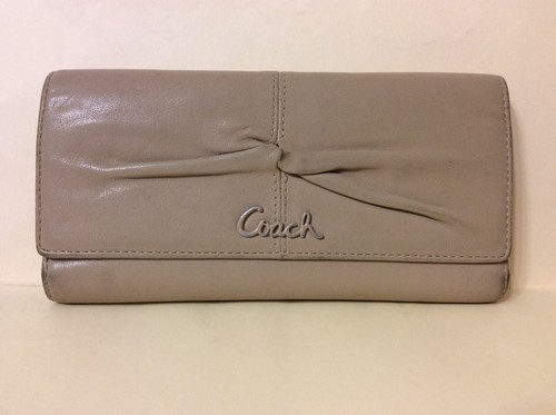 Coach genuine beige leather - coach,