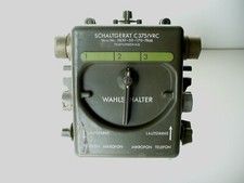 boitier WW2 radio téléphone Allemand et US Corée schaltgerat bunker Jeep 