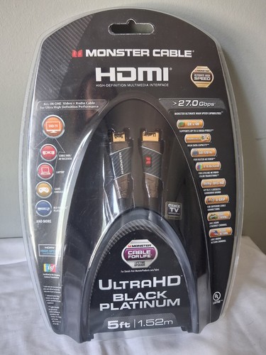 Monster cable hdmi black - monster,