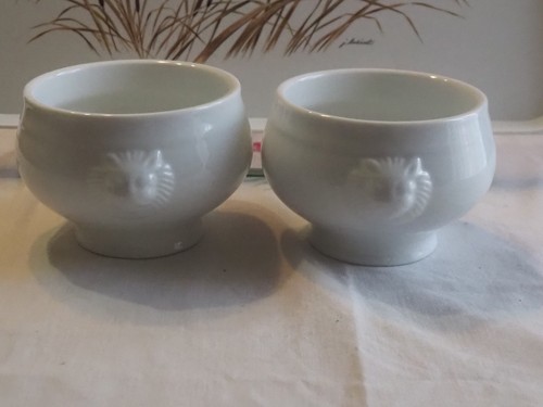 Bols soupe tete lion - lion,