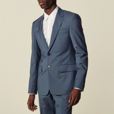 Sandro Paris Men's Blue Virgin