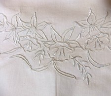 Drap de lin ancien de