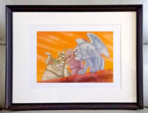 Lithographie disney encadré - disney,
