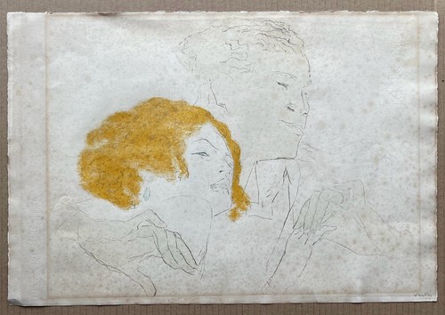 Lithographie art déco - art,