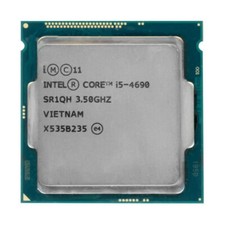 PROCESSEUR INTEL i5-4690 i5 4690 3,5 - 3,9 GHZ SOCKET 1150 avec pâte thermique