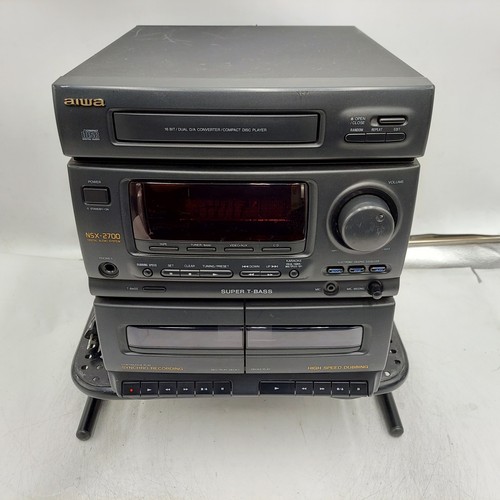 Aiwa music system - music,