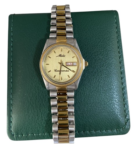 Montre vintage mido commander - vintage,