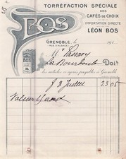 38 GRENOBLE torrefacteur BOS