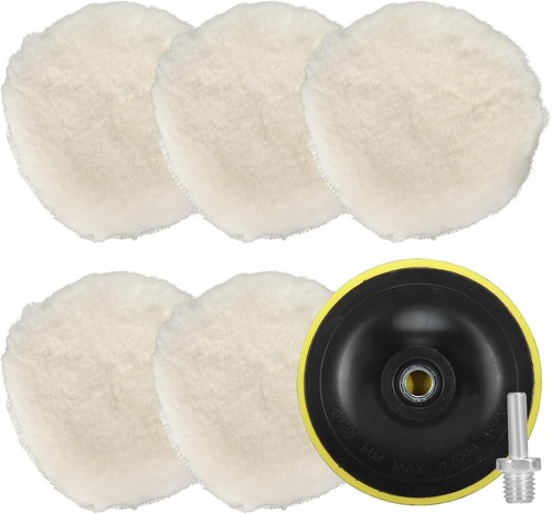 Kit tampons polissage laine - 7,
