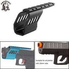 Tactiques portée Monture lunette laser pour pistolet Glock 17 19 Rail picatini