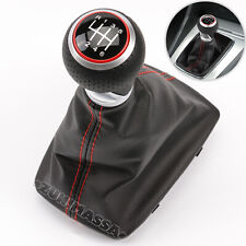 pour AUDI S LINE A4 B6 B7 8E CUIR POMMEAU LEVIER DE VITESSE 6 VITESSES SOUFFLET