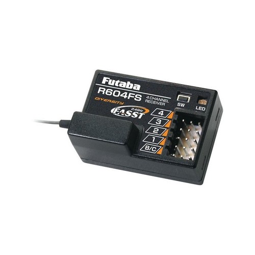 Futaba r604fs channel 4ch - 4-channel,