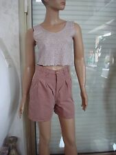 SHORT D ETE MARRON CLAIR