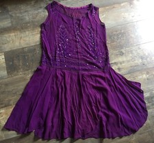 ANCIENNE ROBE CREPE 1930