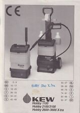 Mode d'emploi pour nettoyeur haute pression KEW (100 pages) - Occasion