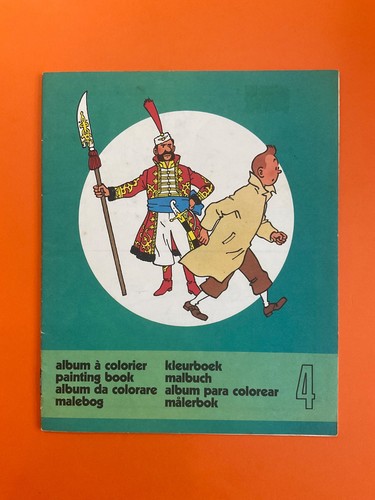 Tintin album colorier 4 - a, n°4