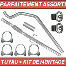 Tuyau d'échappement Silencieux pour Opel Corsa D 1.3 CDTI Hayon