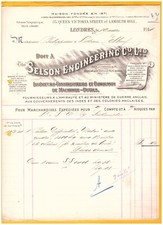 LONDON & COVENTRY (U.K.) MACHINES-OUTILS & OUTILLAGE "SELSON ENGINEERING" en1914