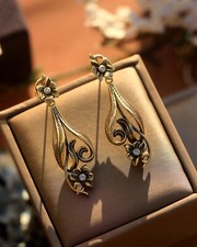 Boucles d'oreilles Clous Doré