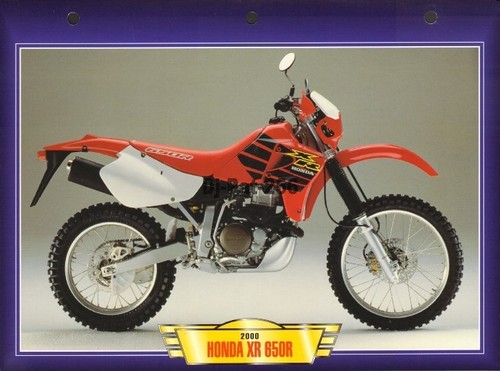 Fiche moto honda 650 r - fiche,