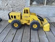 Ancien Jouet Chargeuse Tonka Jaune Pour Pièces