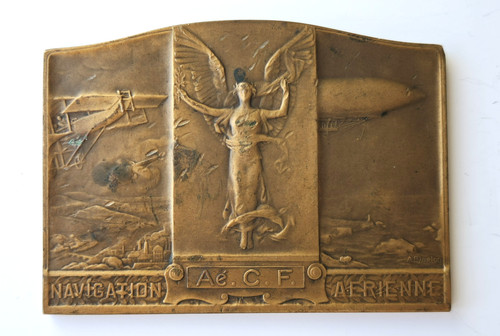 Plaque medaille bronze - medaille,