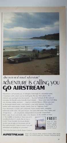 1968 airstream motorhome - go,