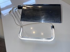Lampe De Bureau Peter Hamburger Pour KNOLL International En Plexiglas Et Métal